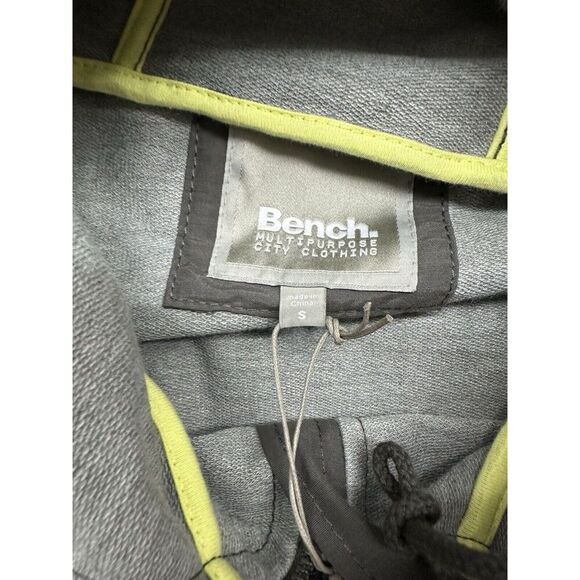 BENCH UK Outdoor Jacket Army Green Chore Coat Sz S Hooded NEW! Long Zanism Barn - Picture 3 of 6